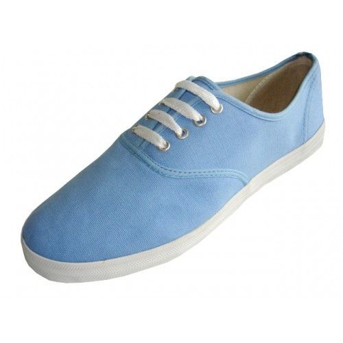 canvas shoes blue colour