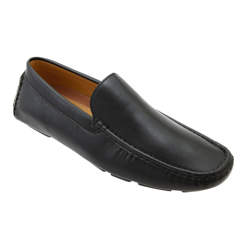 Wholesale Footwear Mens Loafer Driver Shoes In Black at
