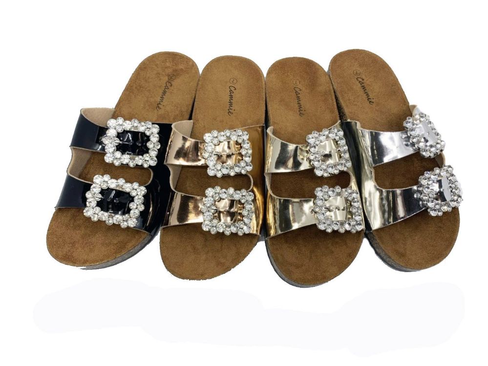 rhinestone slide sandals wholesale