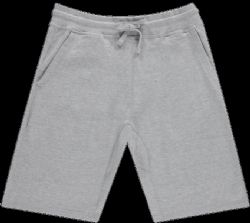 Wholesale Footwear Mens Cotton Fleece 3 Pocket Shorts Heather Gray Size X-Large