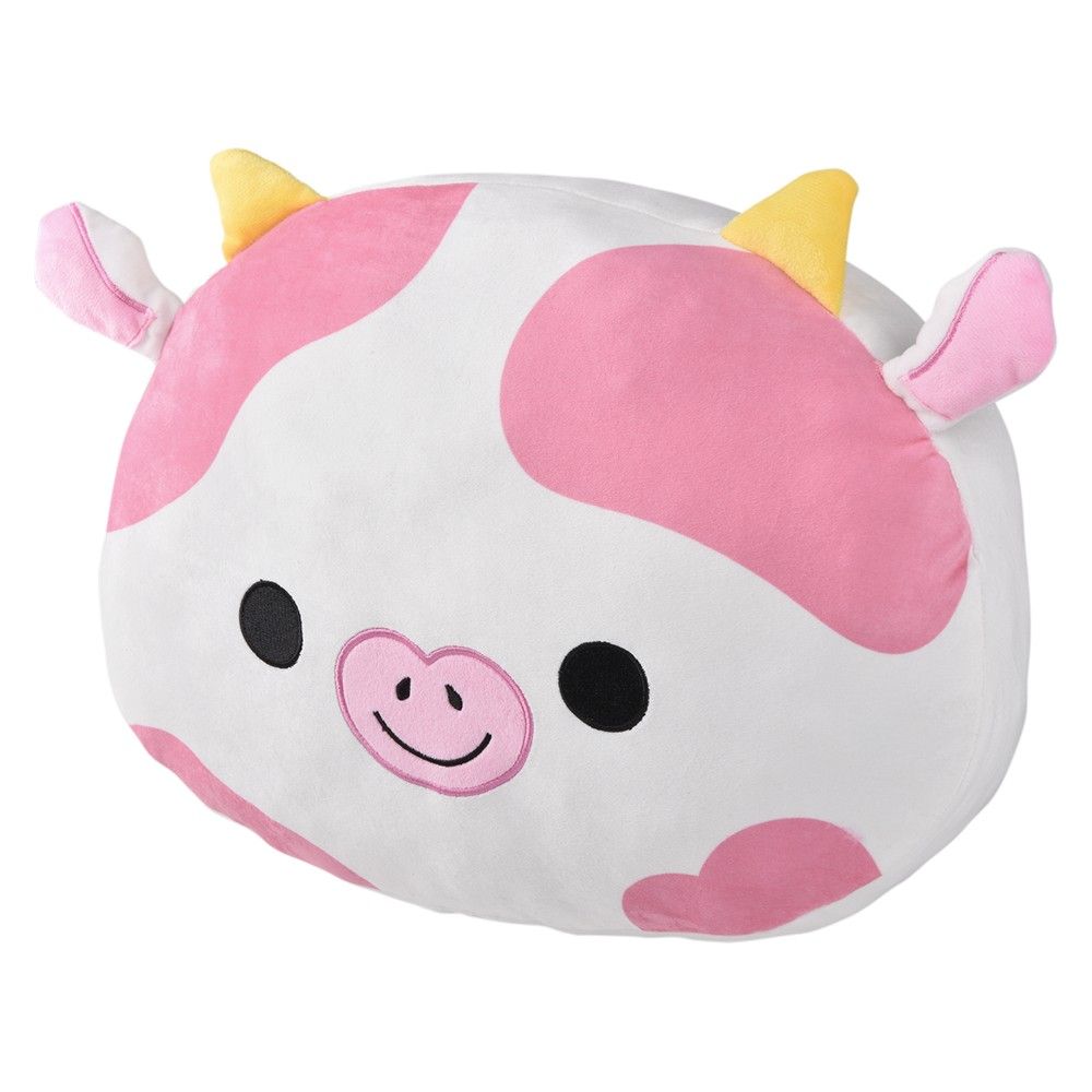 Wholesale Footwear 16" Kawaii Strawberry Cow Pillow
