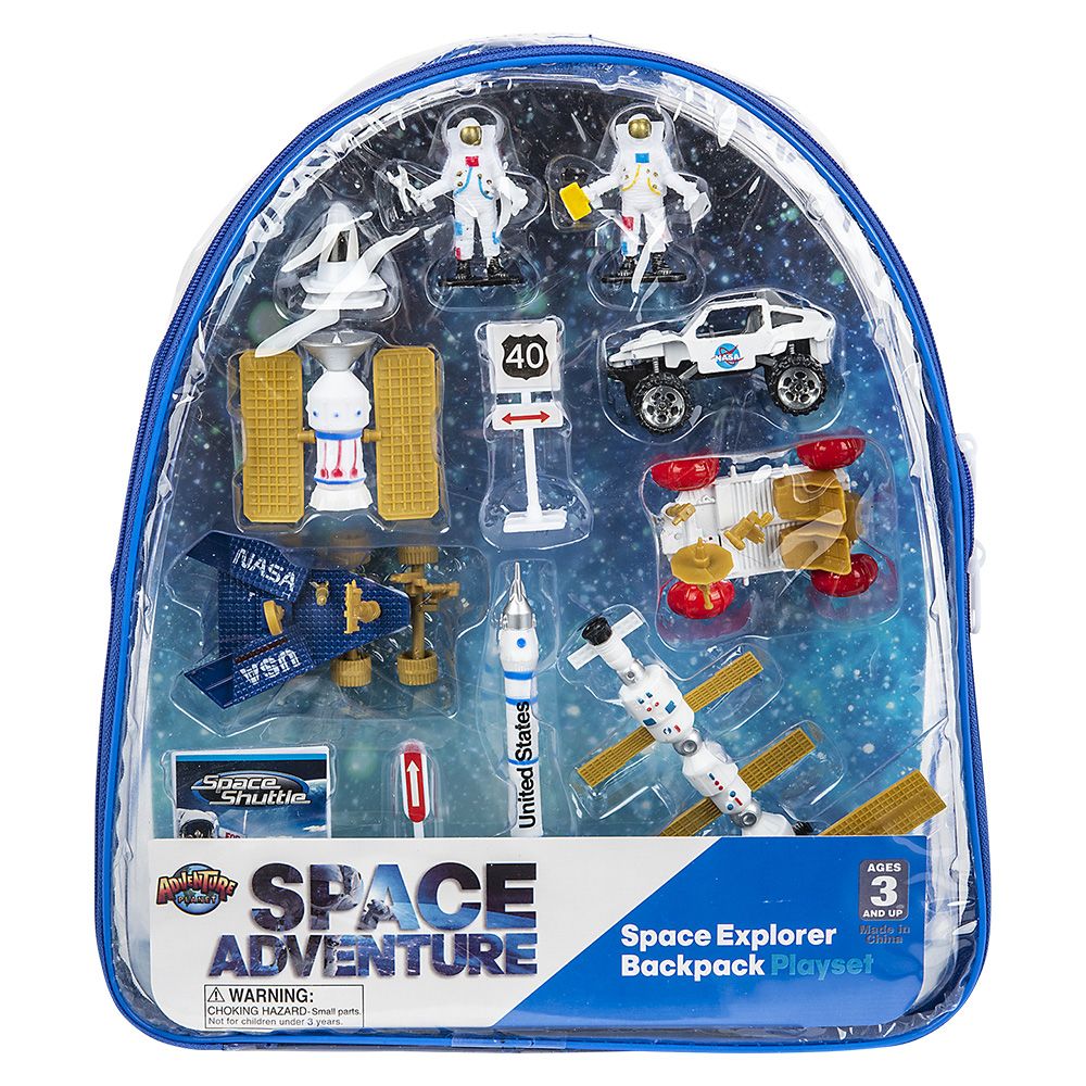 Wholesale Footwear 10 Pc Space Explorer Backpack Set
