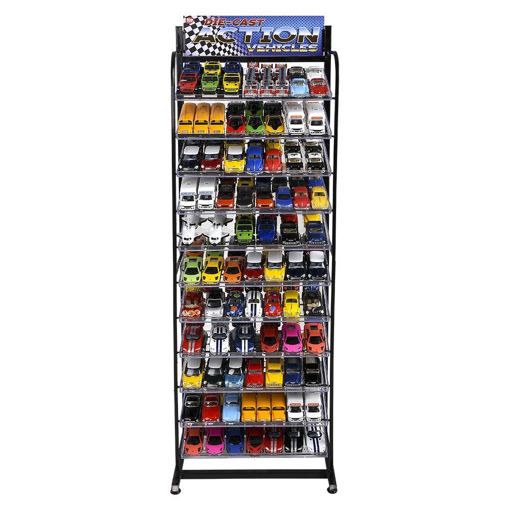 Wholesale Footwear Metal Display Rack And 156 Pc Vehicle Bundle 1