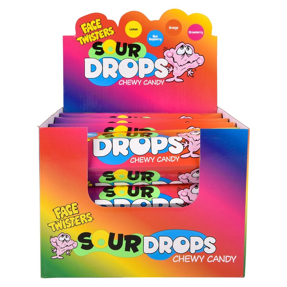 Wholesale Footwear Ft Sour Drops Chewy Candy