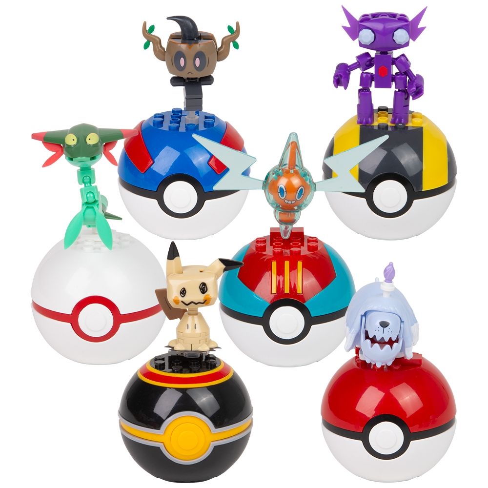 Wholesale Footwear Pokemon Generations: Mega Construx Assortment 12ct