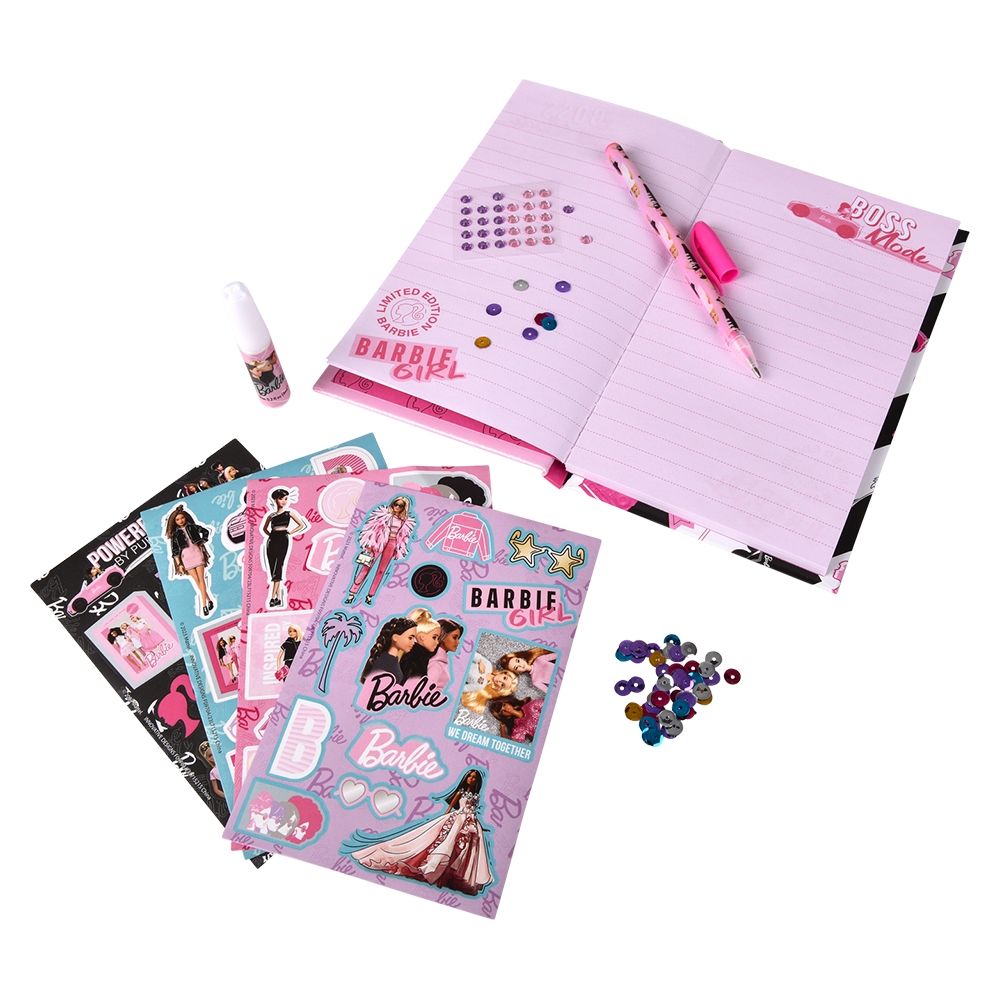 Wholesale Footwear Barbie Sparkle Journal Set