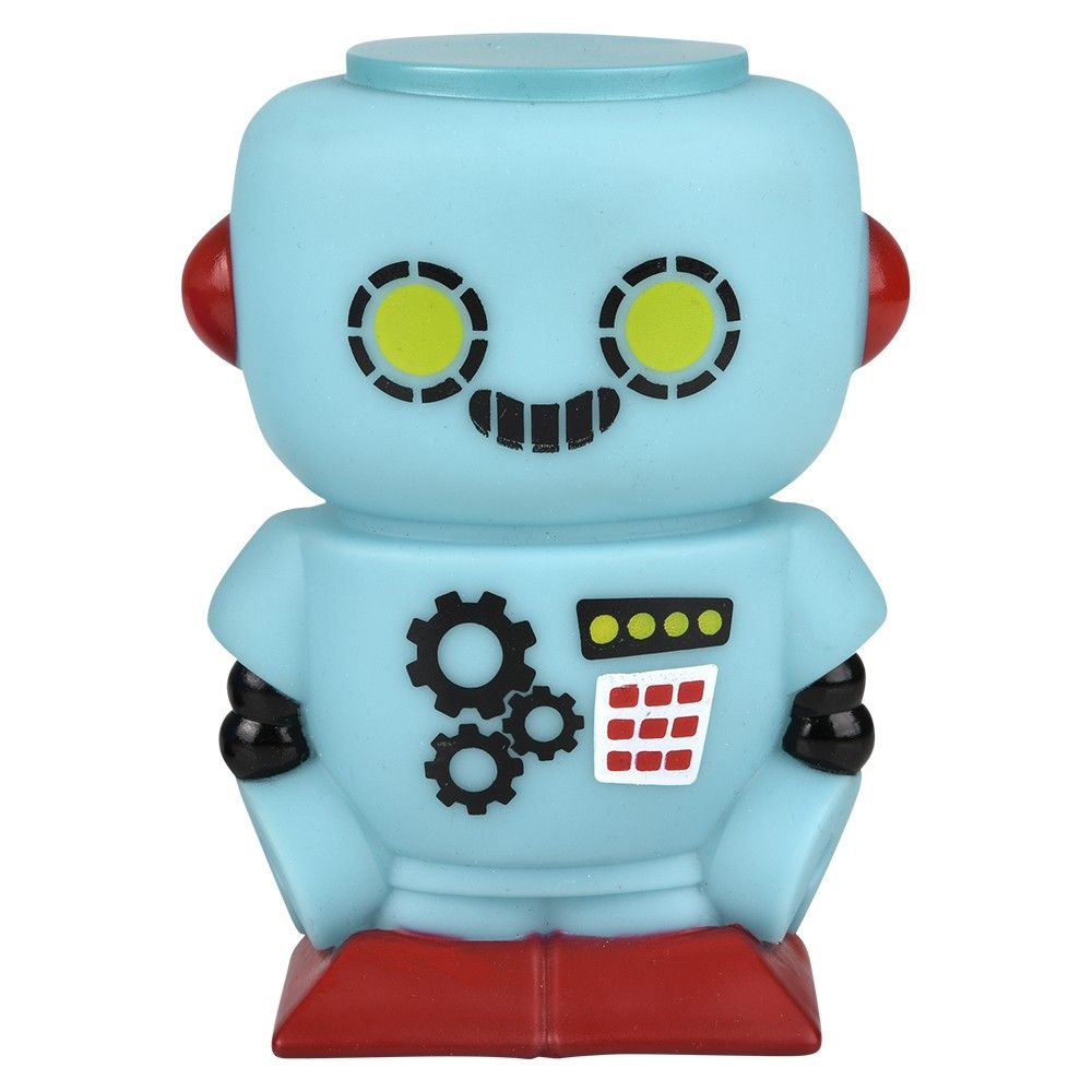 Wholesale Footwear Big Rubber Robot Collectible Mix 6" 60ct