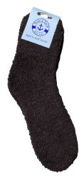 Wholesale Footwear Yacht & Smith Men's Assorted Colored Warm Cozy Fuzzy Socks
