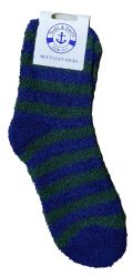 Wholesale Footwear Yacht & Smith Men's Assorted Colored Warm & Cozy Fuzzy Socks