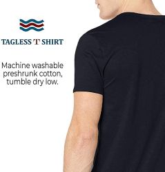 Wholesale Footwear Mens Cotton Crew Neck Short Sleeve T-Shirts Black, X-Large
