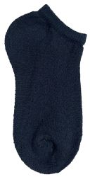Wholesale Footwear Yacht & Smith Kids No Show Ankle Socks Size 6-8 Black Bulk Pack