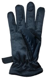 Wholesale Footwear Yacht & Smith Men's Black Gripper Ski Gloves