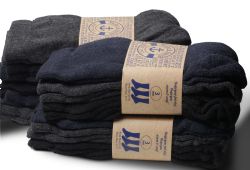 Wholesale Footwear Yacht & Smith Men's Winter Thermal Crew Socks Size 10-13