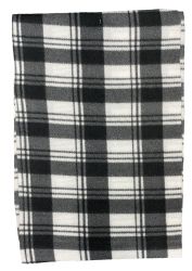 Wholesale Footwear Yacht & Smith Unisex Warm Winter Plaid Fleece Scarfs Assorted Colors Size 60x12