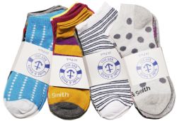 Wholesale Footwear Assorted Pack Of Womens Low Cut Printed Ankle Socks Bulk Buy