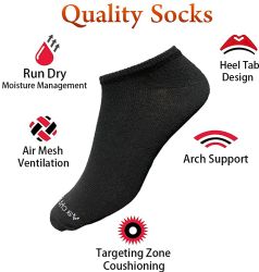 Wholesale Footwear Yacht & Smith Kids Unisex Cotton Low Cut No Show Loafer Socks Size 6-8 Solid Assorted