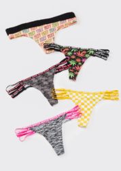 Wholesale Footwear Undies'nbulk Assorted Cuts And Prints 95% Cotton Women's Panties Size Xlarge