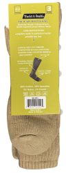 Wholesale Footwear Yacht & Smith Men's Army Socks, Military Grade Socks Size 10-13 Solid Khaki