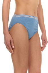 Wholesale Footwear Yacht & Smith Womens Cotton Lycra Underwear, Panty Briefs, 95% Cotton Soft Assorted Colors, Size Large