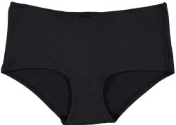 Wholesale Footwear Yacht & Smith Womens Cotton Lycra Underwear Black Panty Briefs In Bulk, 95% Cotton Soft Size Medium