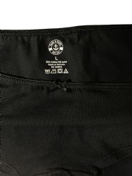 Wholesale Footwear Yacht & Smith Womens Cotton Lycra Underwear Black Panty Briefs In Bulk, 95% Cotton Soft Size X-Large