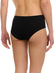 Wholesale Footwear Yacht & Smith Womens Cotton Lycra Underwear Black Panty Briefs In Bulk, 95% Cotton Soft Size X-Large