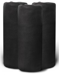 Wholesale Footwear Yacht & Smith Travel Outdoor Blanket Fleece Throw 50x60 Solid Gray