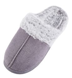 Wholesale Footwear Suede Furry Men's Slipper