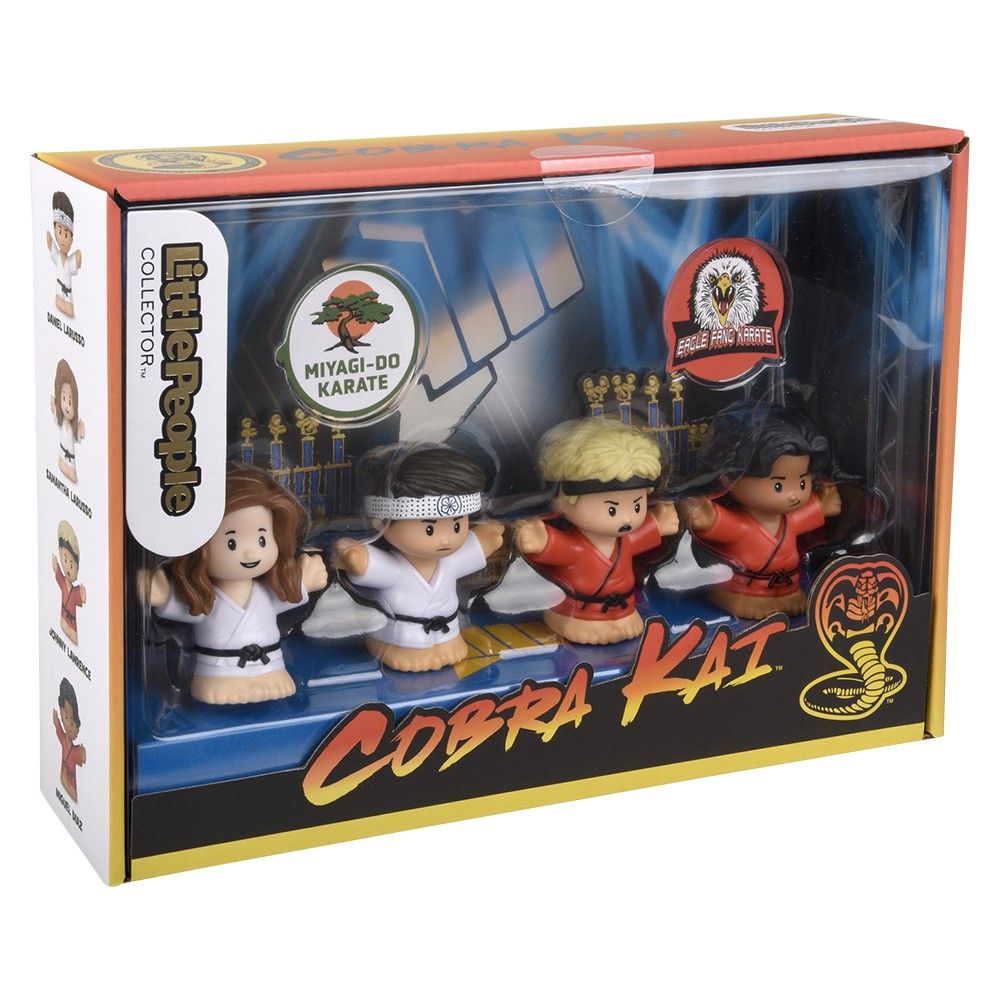 Wholesale Footwear Little People Collector Cobra Kai 4pk