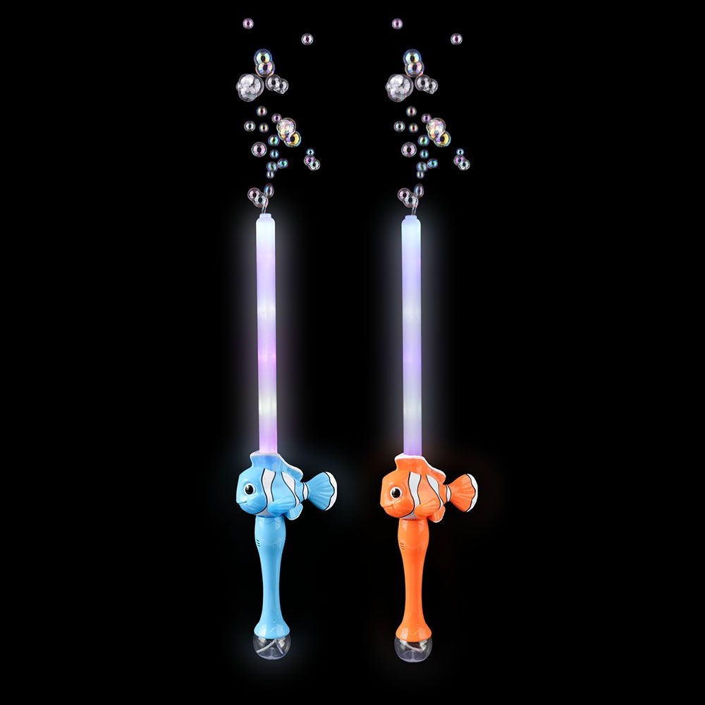 Wholesale Footwear 29" LighT-Up Clown Fish Bubble Sword
