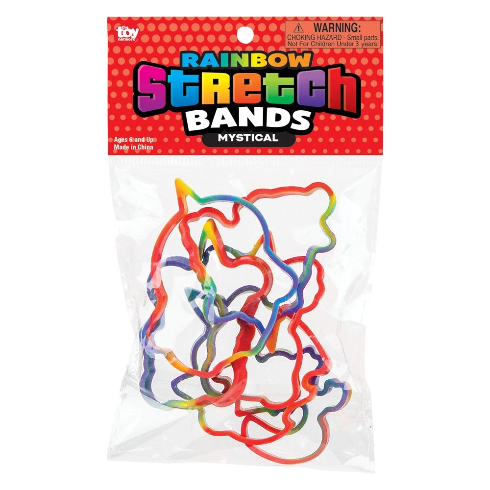 Wholesale Footwear Mystical Rainbow Silicone Stretch Bands