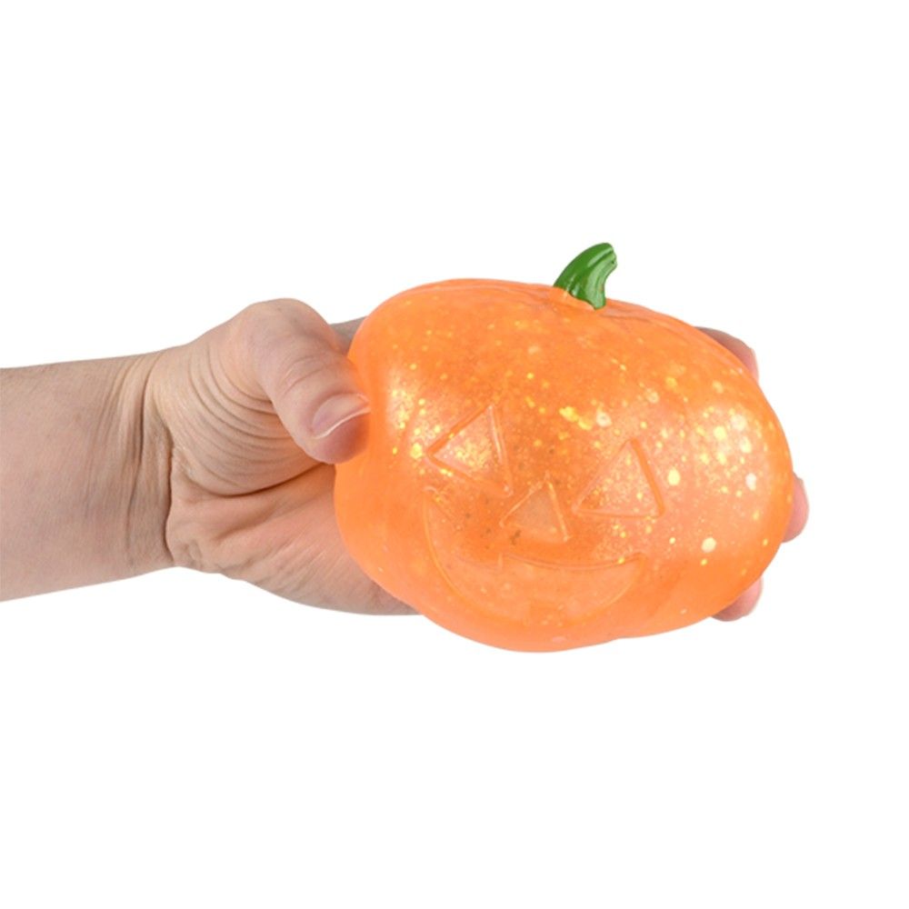 Wholesale Footwear 3.75" Jack O Lantern Squeezy Sugar Ball