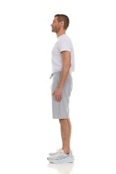 Wholesale Footwear Mens Cotton Fleece 3 Pocket Shorts Heather Gray Size Small