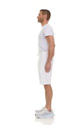 Wholesale Footwear Mens Cotton Fleece 3 Pocket Shorts White Size Medium