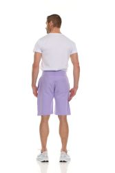 Wholesale Footwear Mens Cotton Fleece 3 Pocket Shorts Lavender Size Small