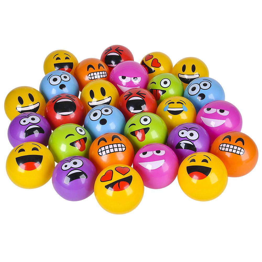 Wholesale Footwear 5" Emoticon Vinyl Ball (100/cs)