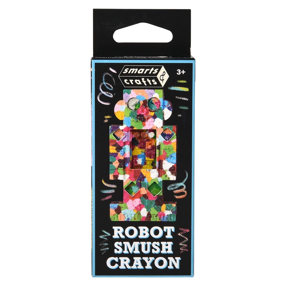 Wholesale Footwear Robot Smush Crayon