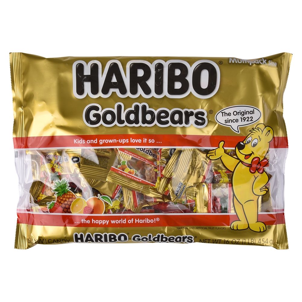 Wholesale Footwear Haribo Mini Gold Gummy Bears 40ct