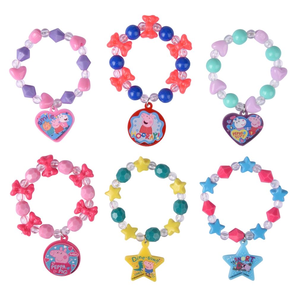 Wholesale Footwear Forever Clever Peppa Pig Charm Bracelet Egg 36ct