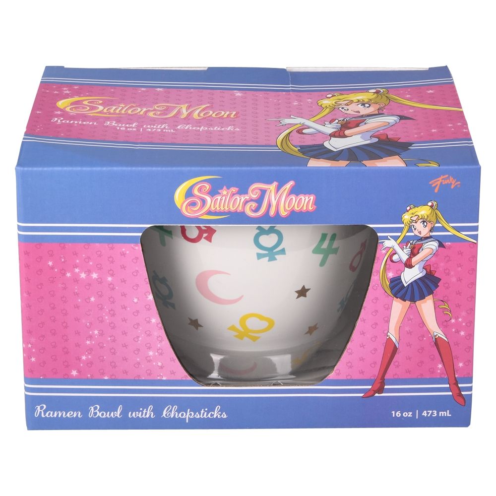 Wholesale Footwear Just Funky Sailor Moon Ramen Bowl 16oz