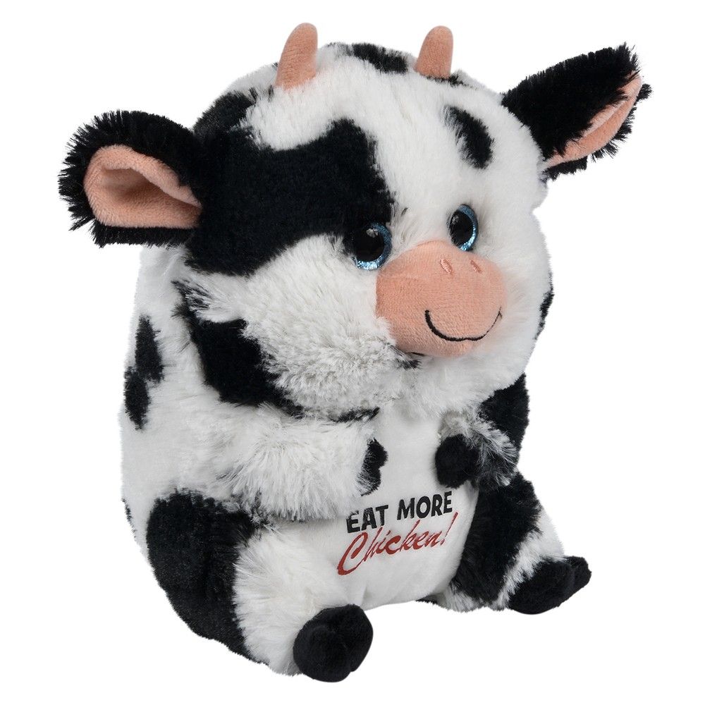 Wholesale Footwear 7" Belly Buddy Cow Eat More Chicken