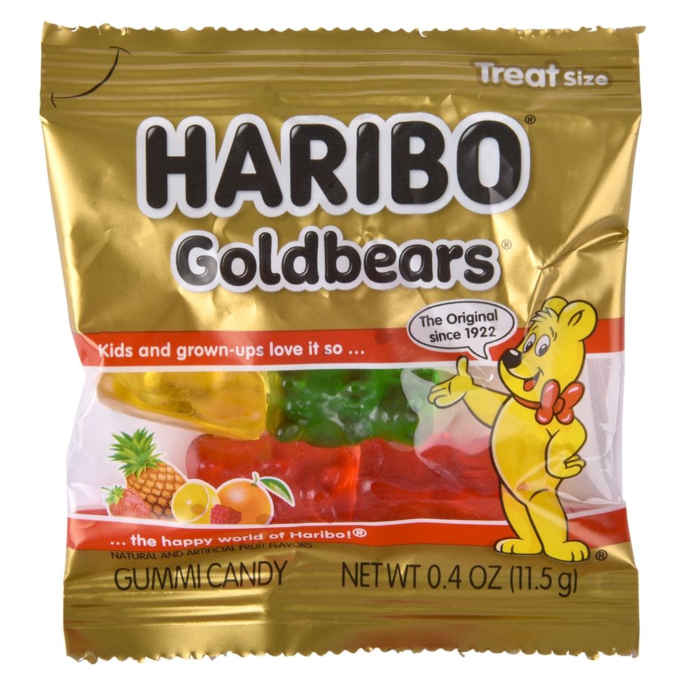 Wholesale Footwear Haribo Mini Gold Gummy Bears 40ct