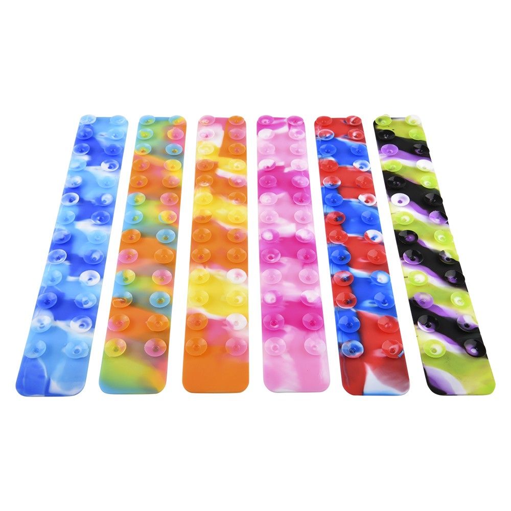 Wholesale Footwear Silicone Stick On Suction Strips 10"