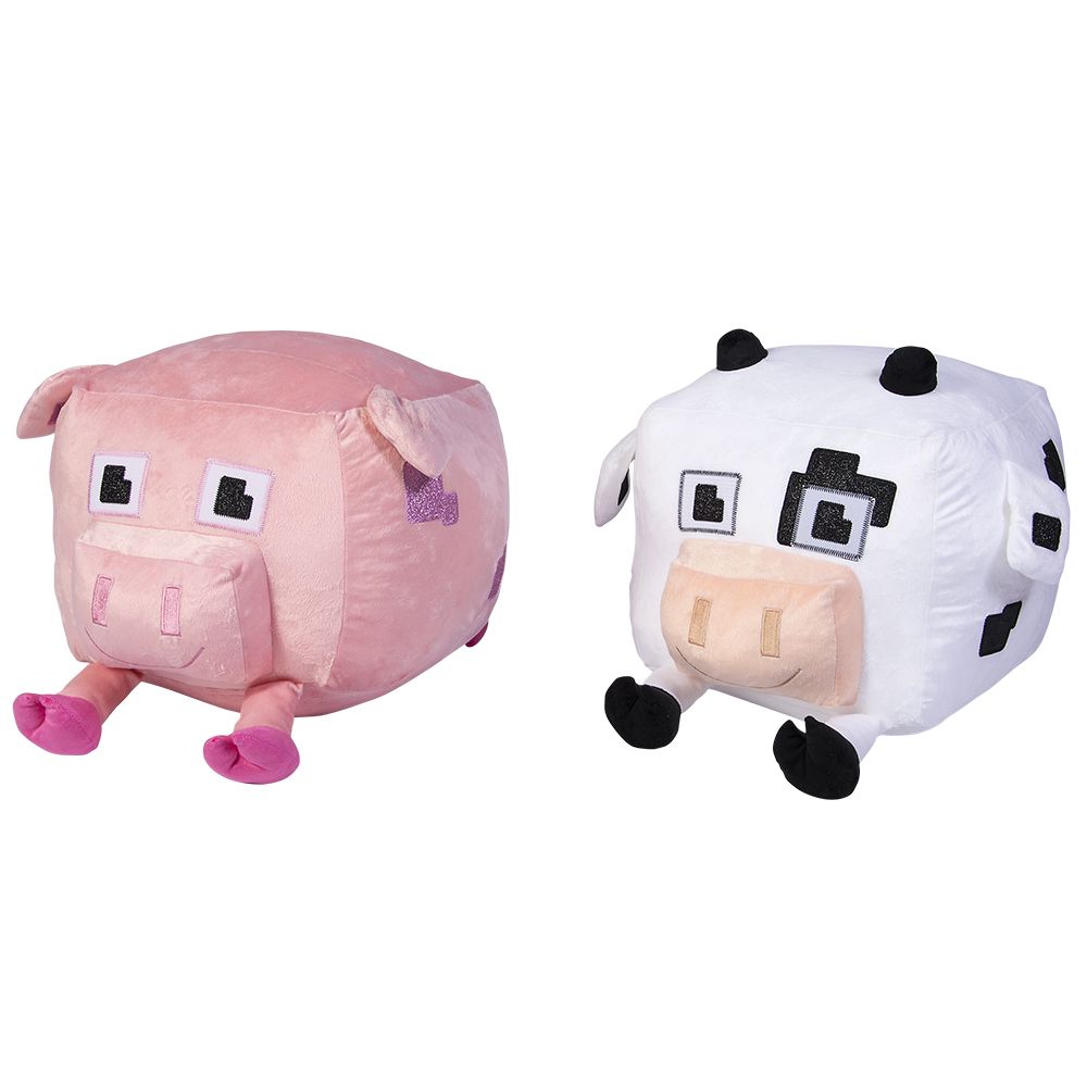 Wholesale Footwear 16" X 11" Pixel Cow & Pig (ss)