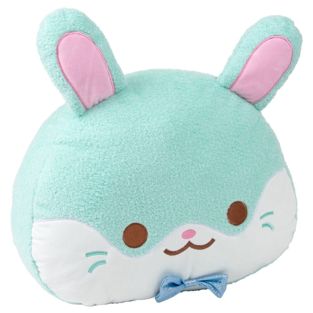 Wholesale Footwear 16" Kawaii Bunny PilloW-Teal