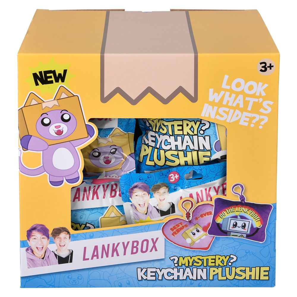 Wholesale Footwear Bonker Lankybox Mystery Backpack Clip 18ct