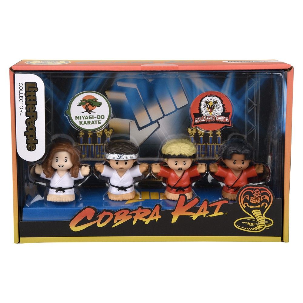 Wholesale Footwear Little People Collector Cobra Kai 4pk