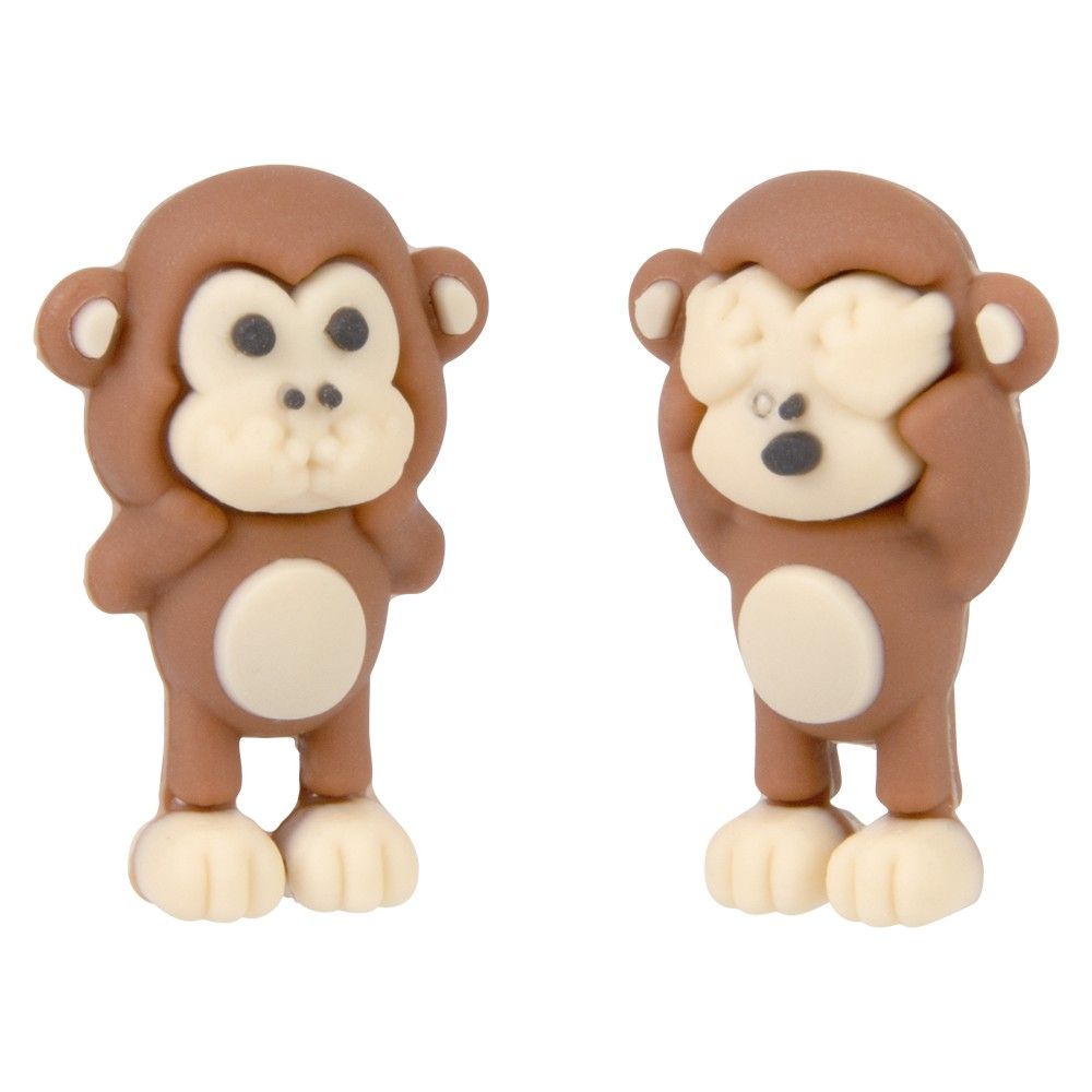 Wholesale Footwear Mini Monkey Figurines 1"