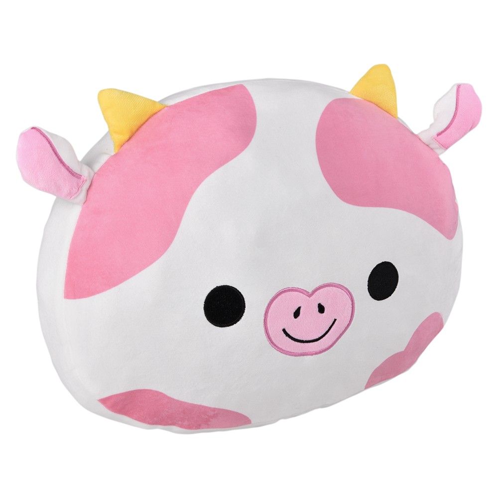 Wholesale Footwear 16" Kawaii Strawberry Cow Pillow