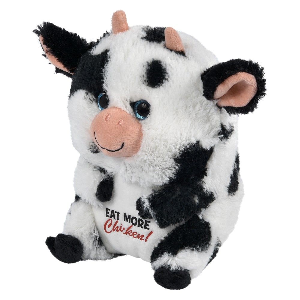 Wholesale Footwear 7" Belly Buddy Cow Eat More Chicken